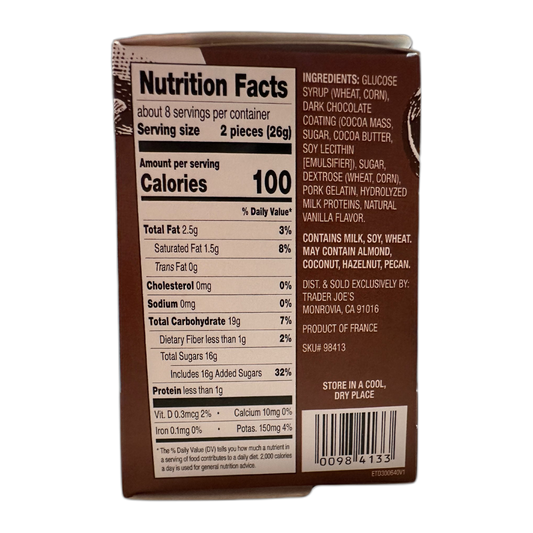 Trader Joe's | Dark Chocolate Covered Marshmallows
