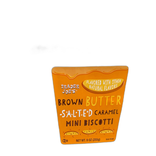 Trader Joe's | Brown Butter Salted Caramel mini Biscotti