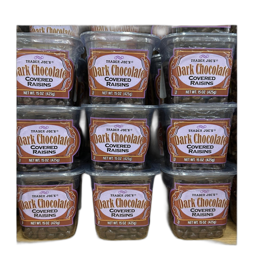 Trader Joe's | Dark Chocolate Covered Raisins