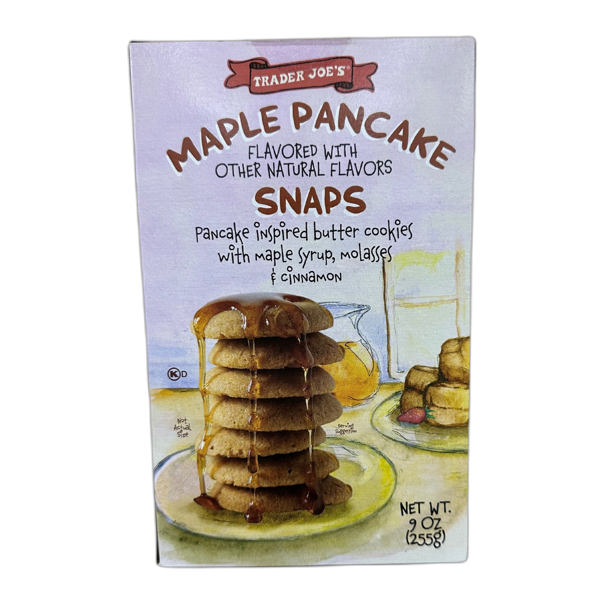 Trader Joe's | Maple Pancake Snaps Butter Cookies With Maple Syrup