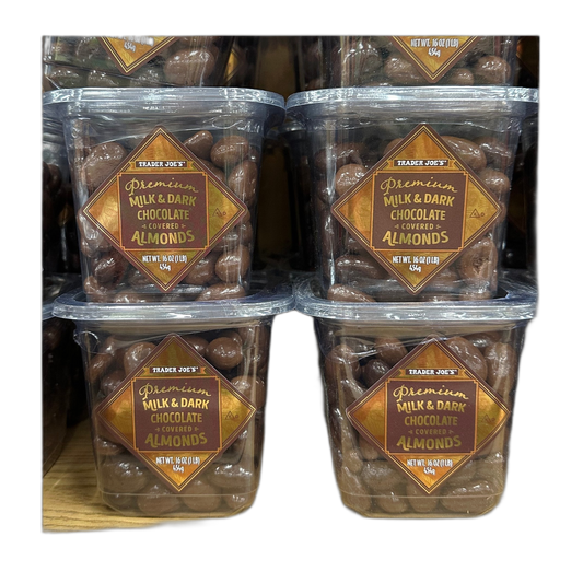 Trader Joe's | Milk & Dark Chocolate Covered Almonds
