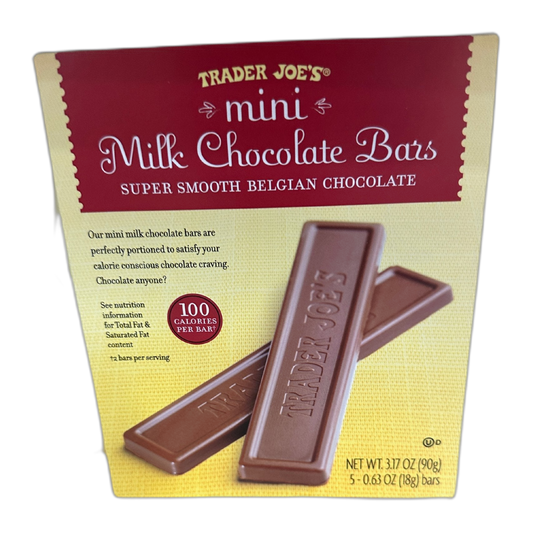 Trader Joe's | Belgian Mini Milk Chocolate Bars