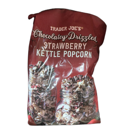 Trader Joe's | Chocolate Drizzled Strawberry Kettle Corn