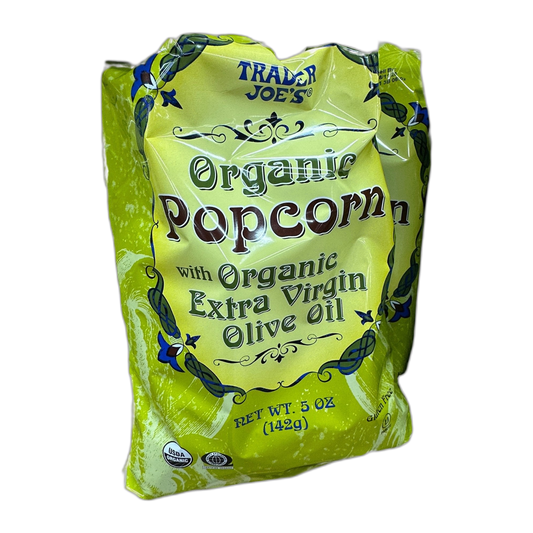 Trader Joe's | Organic Popcorn With Extra Virgin Olive Oil