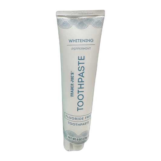 Trader Joe's | Toothpaste WITHOUT Fluoride