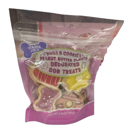 Trader Joe's | Peanut Butter Flavored Decorated Cookies DOG TREATS