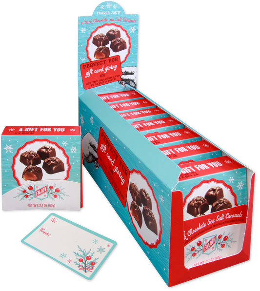 Dark Chocolate Sea Salt Caramels Gift Card