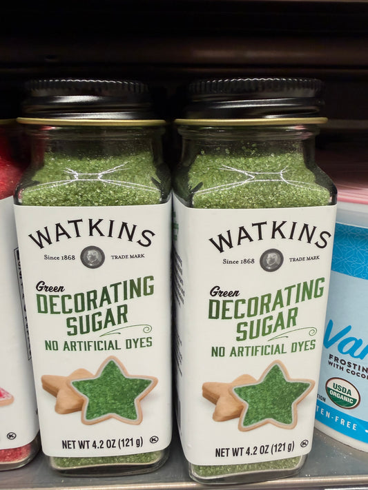 Watkins Green DECORATING SUGAR