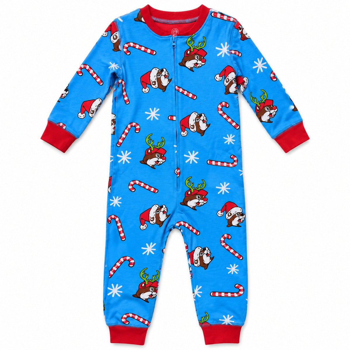 Buc-ee's | Blue Christmas Onesie - Toddler