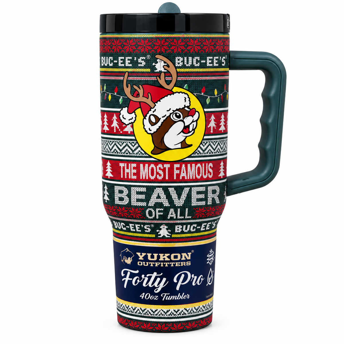 Buc-ee's | Christmas 40oz Tumbler - Ugly Sweater