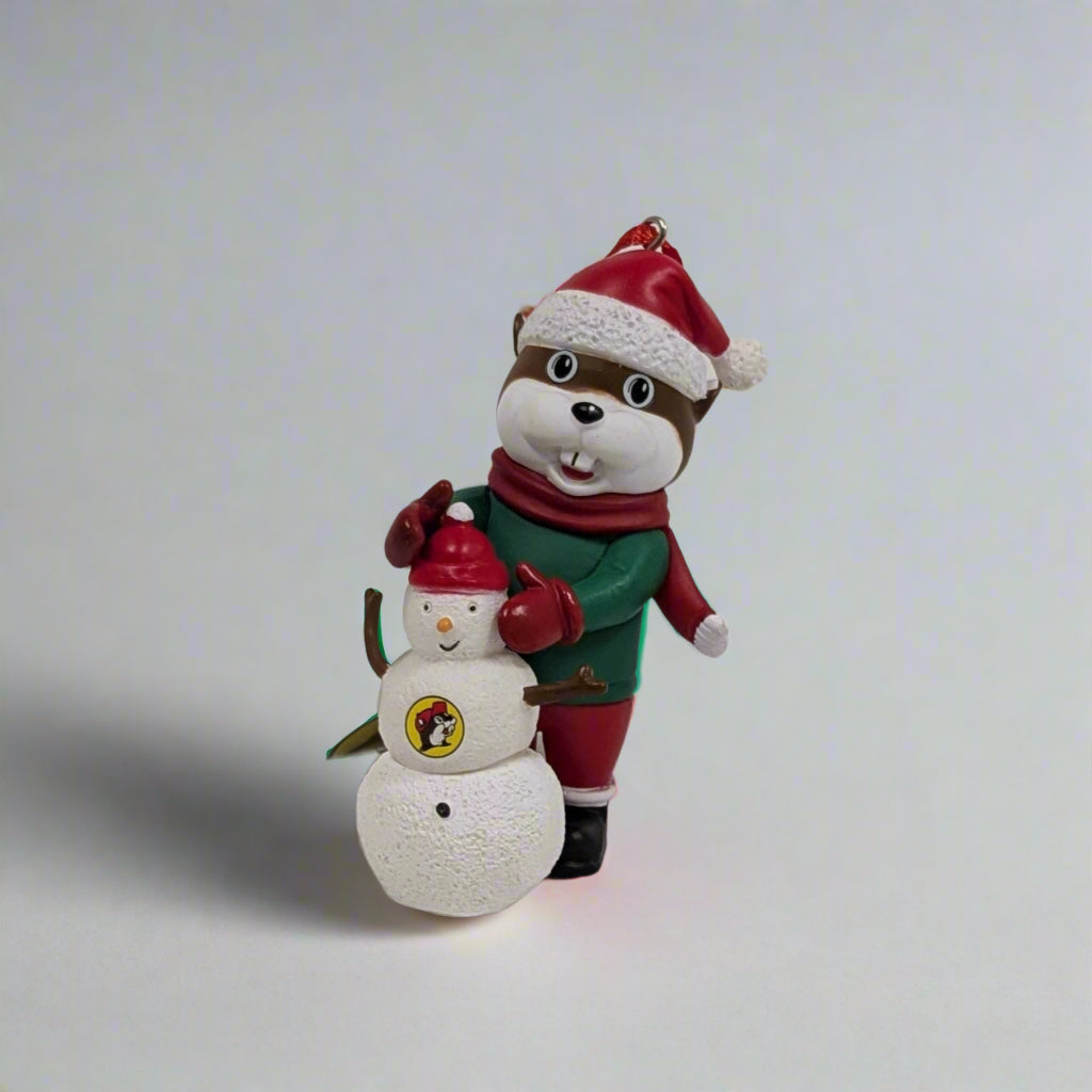 Buc-ee's | Beaver Snowman Christmas Ornament
