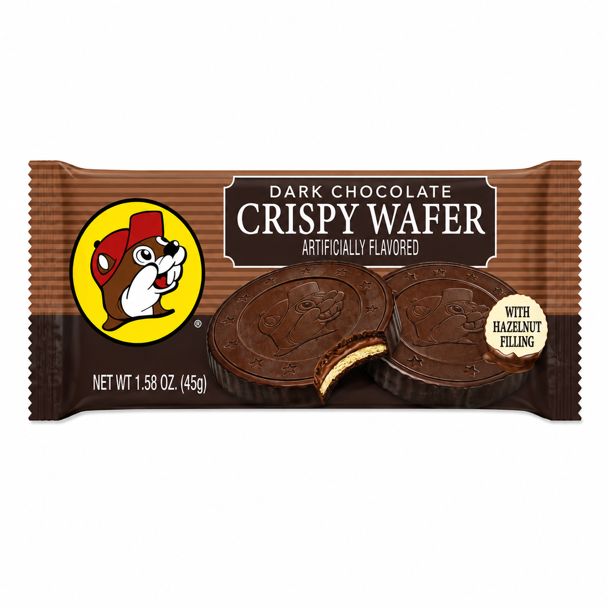 Dark Chocolate Crispy Wafers
