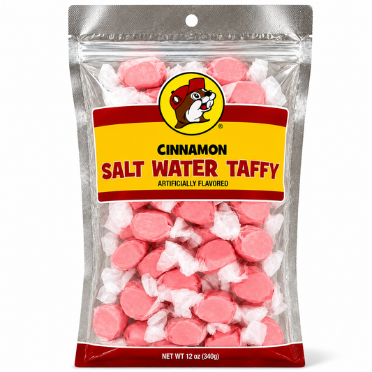 Cinnamon Saltwater Taffy (12 oz Bag)