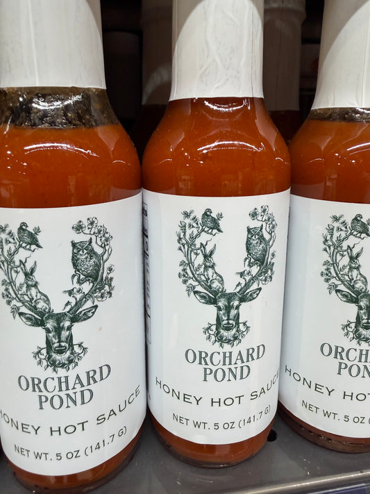 ORCHARD POND

HONEY HOT SAUCE

HONEY HOT SAUCE