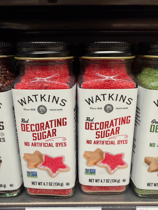 Watkins Red DECORATING SUGAR