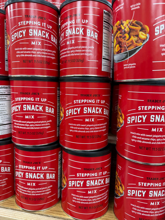 Stepping it up spicy snack bar Mix