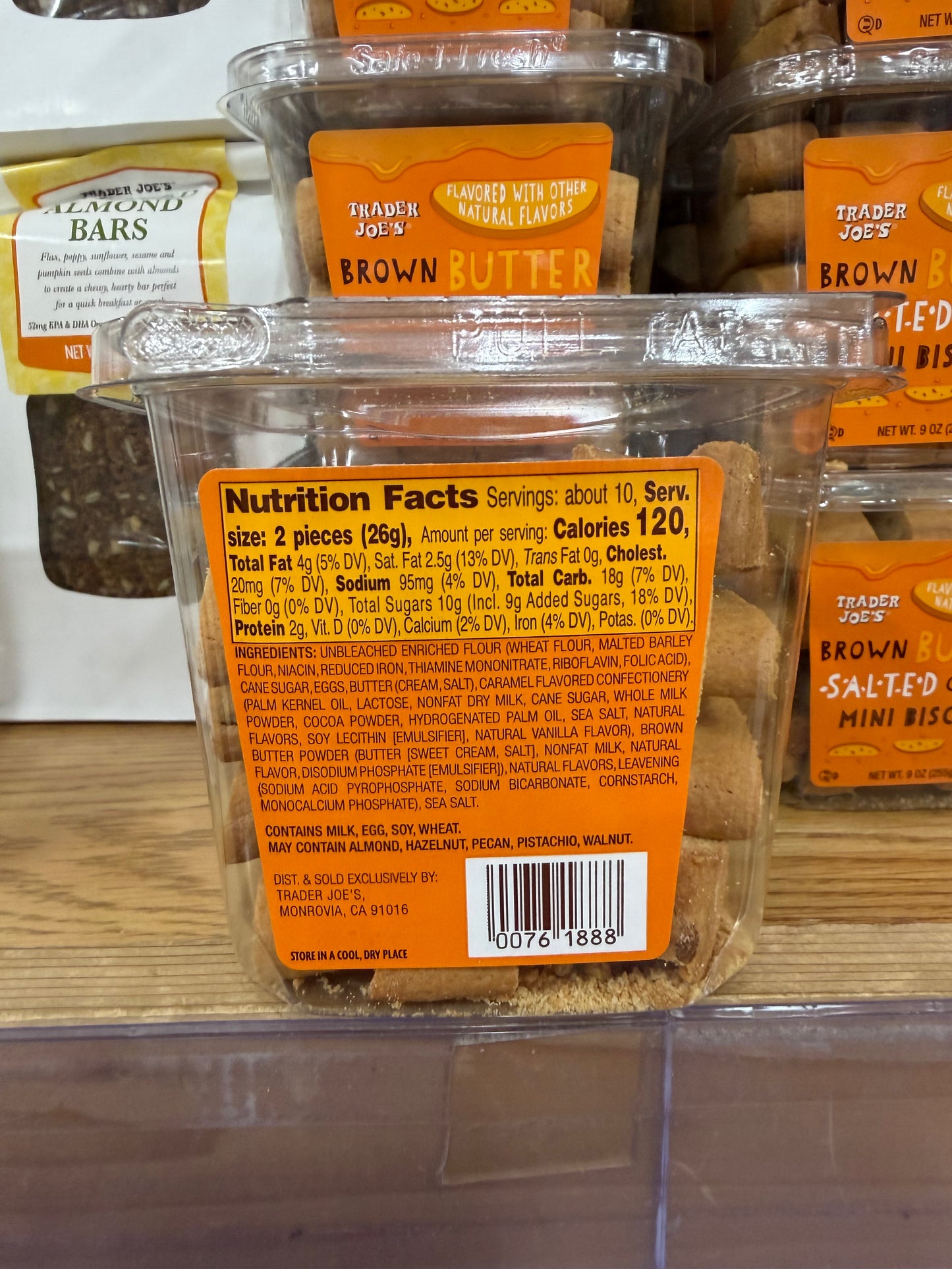 Brown Butter Salted Caramel Mini Biscotti