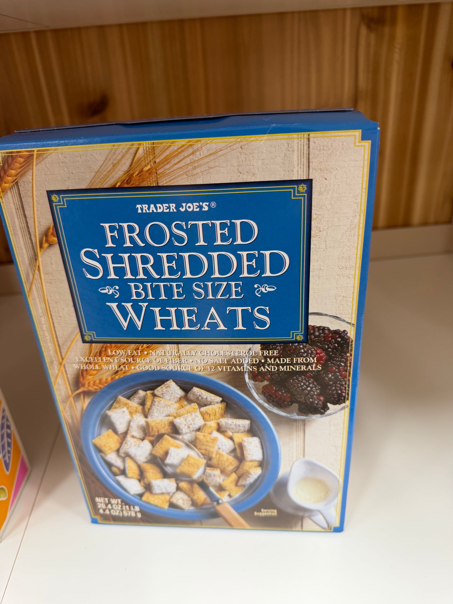 FROSTED SHREDDED
as BITE SIZE WHEATS