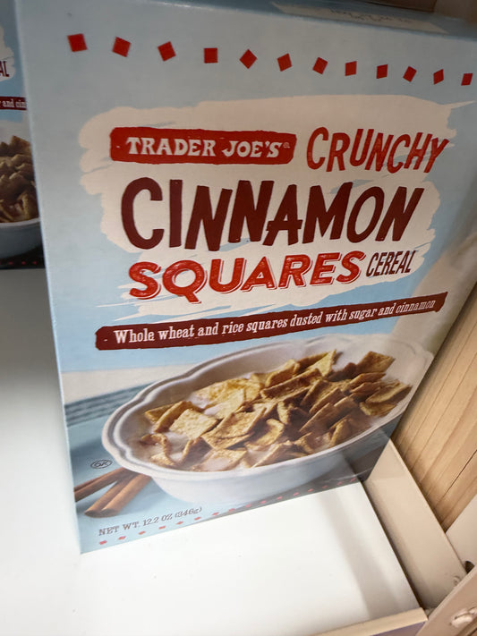CRUNCHY

CINNAMON SQUARES