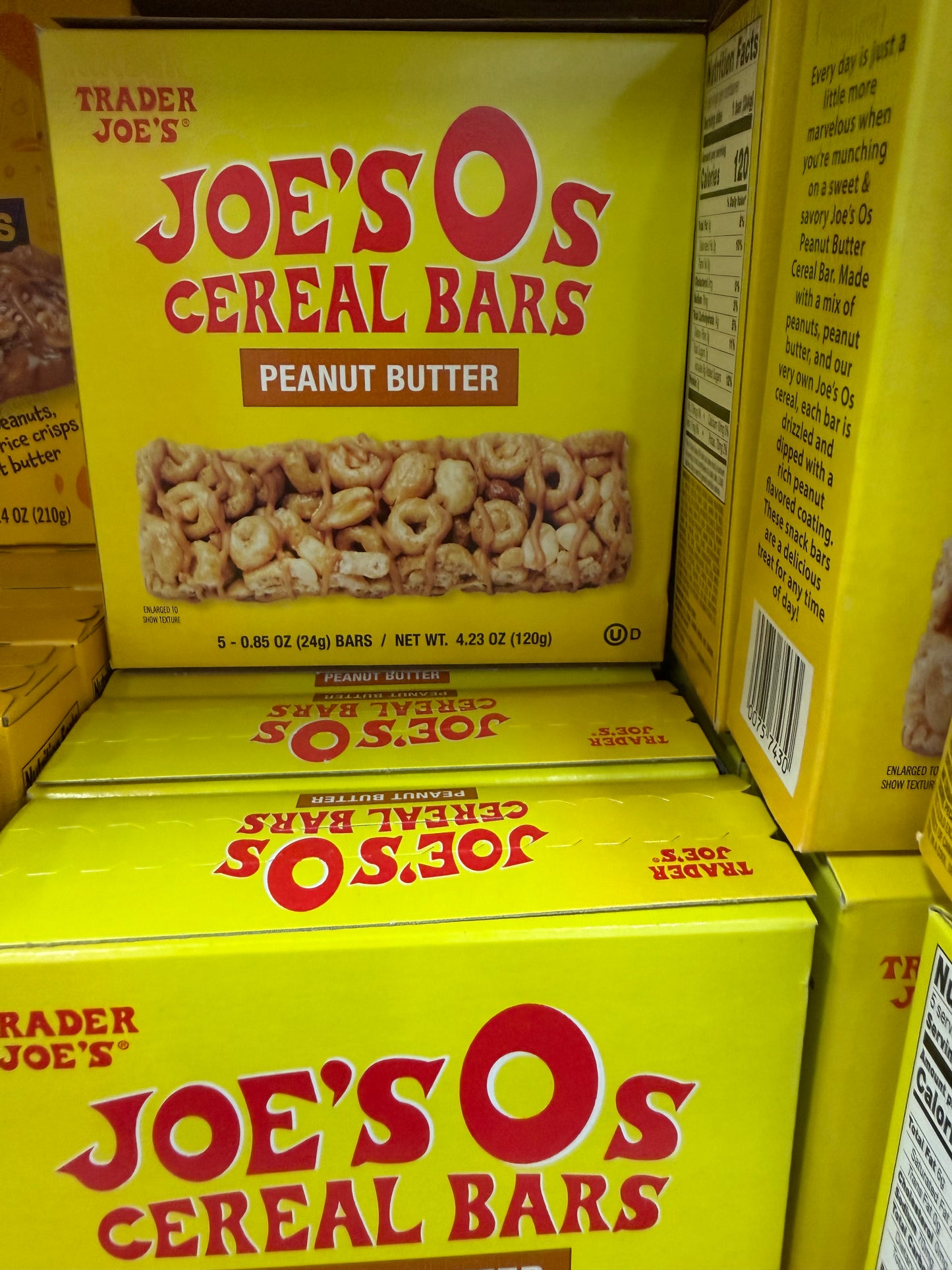 JOE'SOs CEREAL BARS PEANUT BUTTER