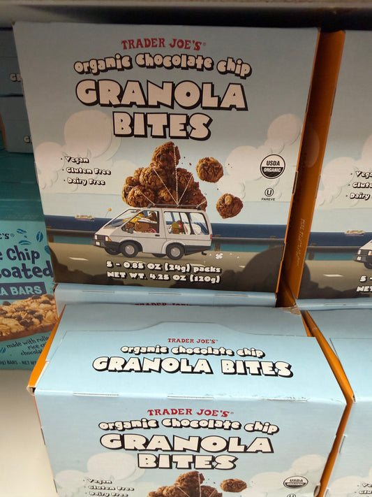 Chocolate Chip Granola Bites