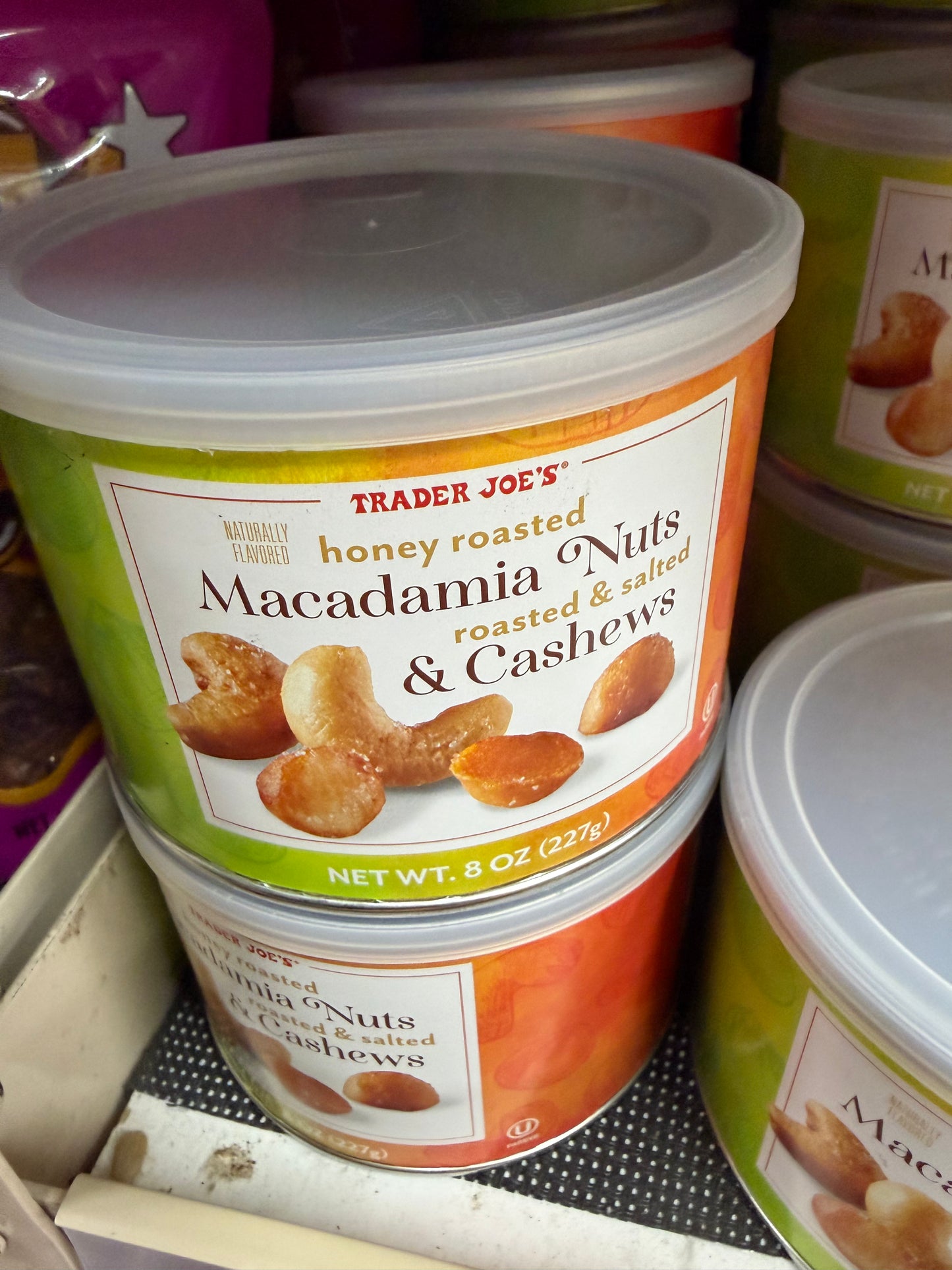 Honey roasted Macadamia Nuts,roasted & salted Cashews