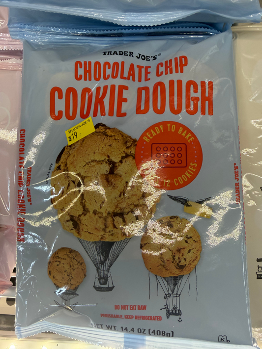 CHOCOLATE CHIP COOKIE DOUGH

TRADER JOE'S