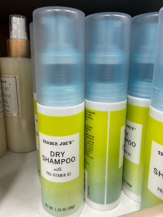DRY SHAMPOO
with PRO-VITAMIN B5