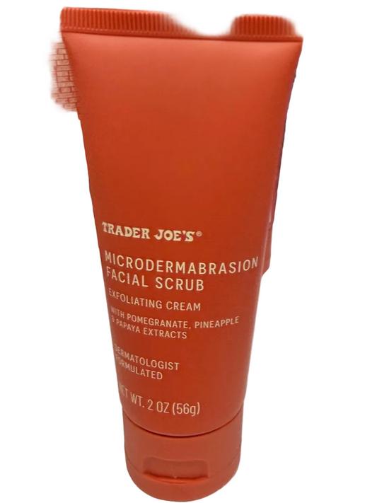 TRADER JOE'S®
MICRODERMABRASION
FACIAL SCRUB
EXFOLIATING CREAM