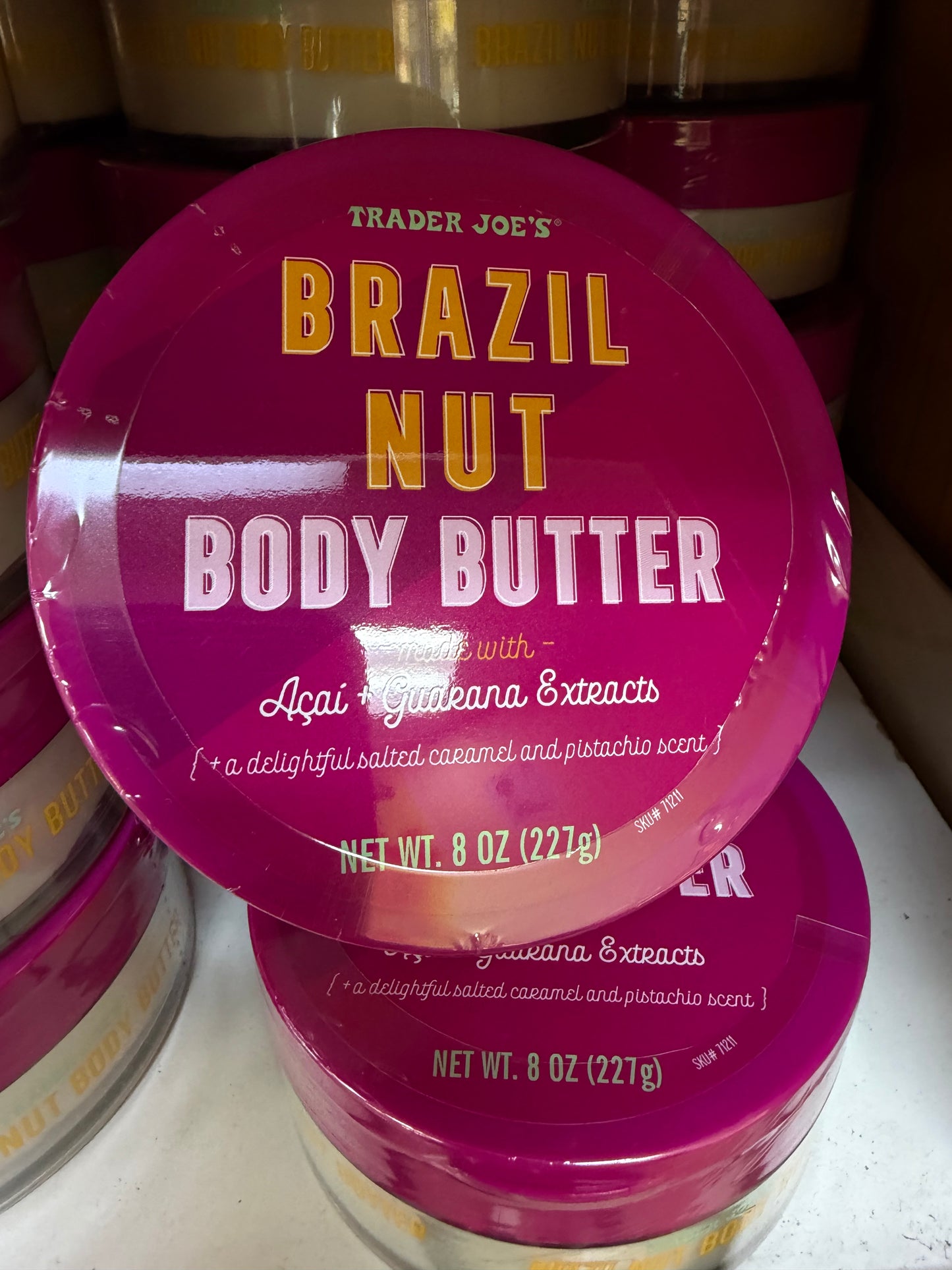 TRADER JOE'S®

BRAZIL NUT

BODY BUTTER