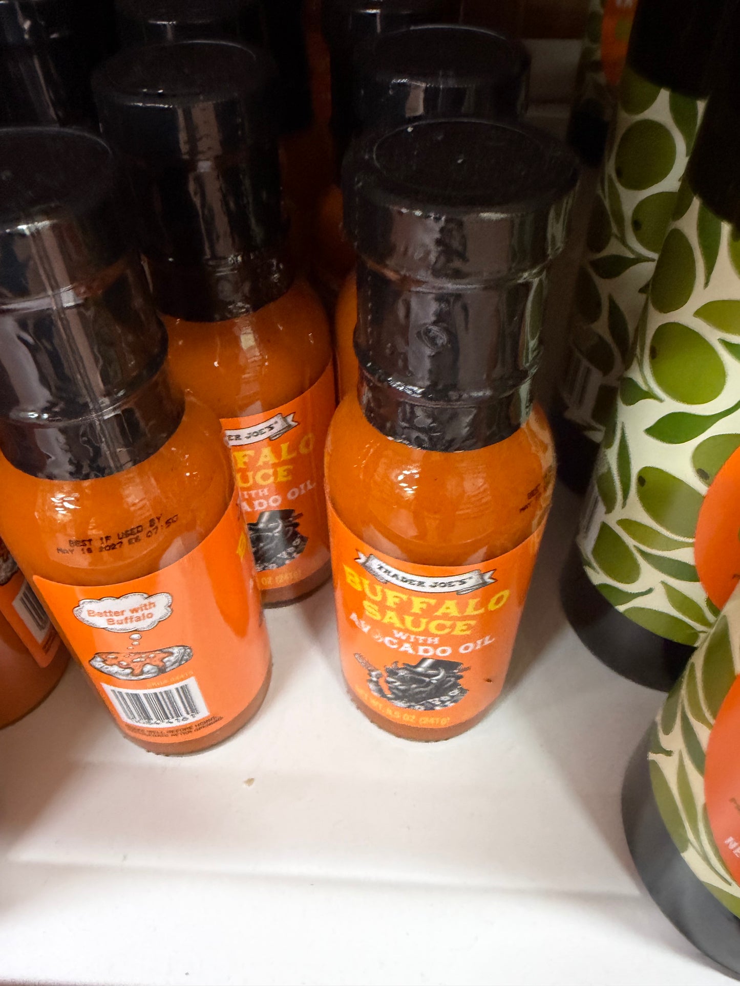Trader Joe’s 

Buffalo Sauce w/ Avacado oil