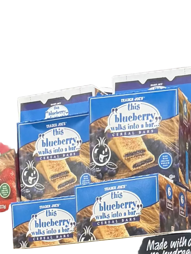 Trader Joe’s Blueberry Cereal Bars