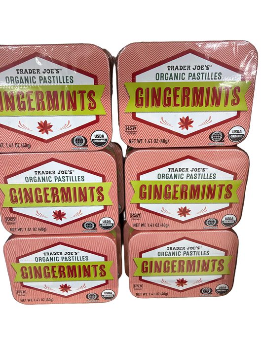 ORGANIC PASTILLES

GINGERMINTS