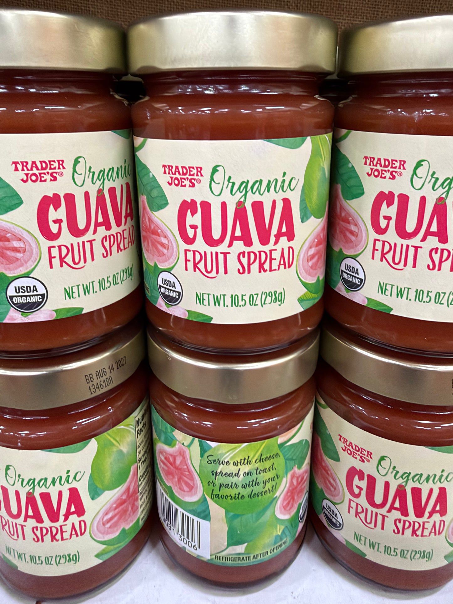 Organic GUAVA FRUIT SPREAD