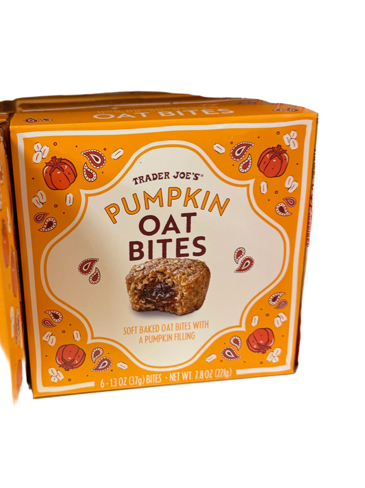 Trader Joe's | Pumpkin Oat Bites l 7.8 oz