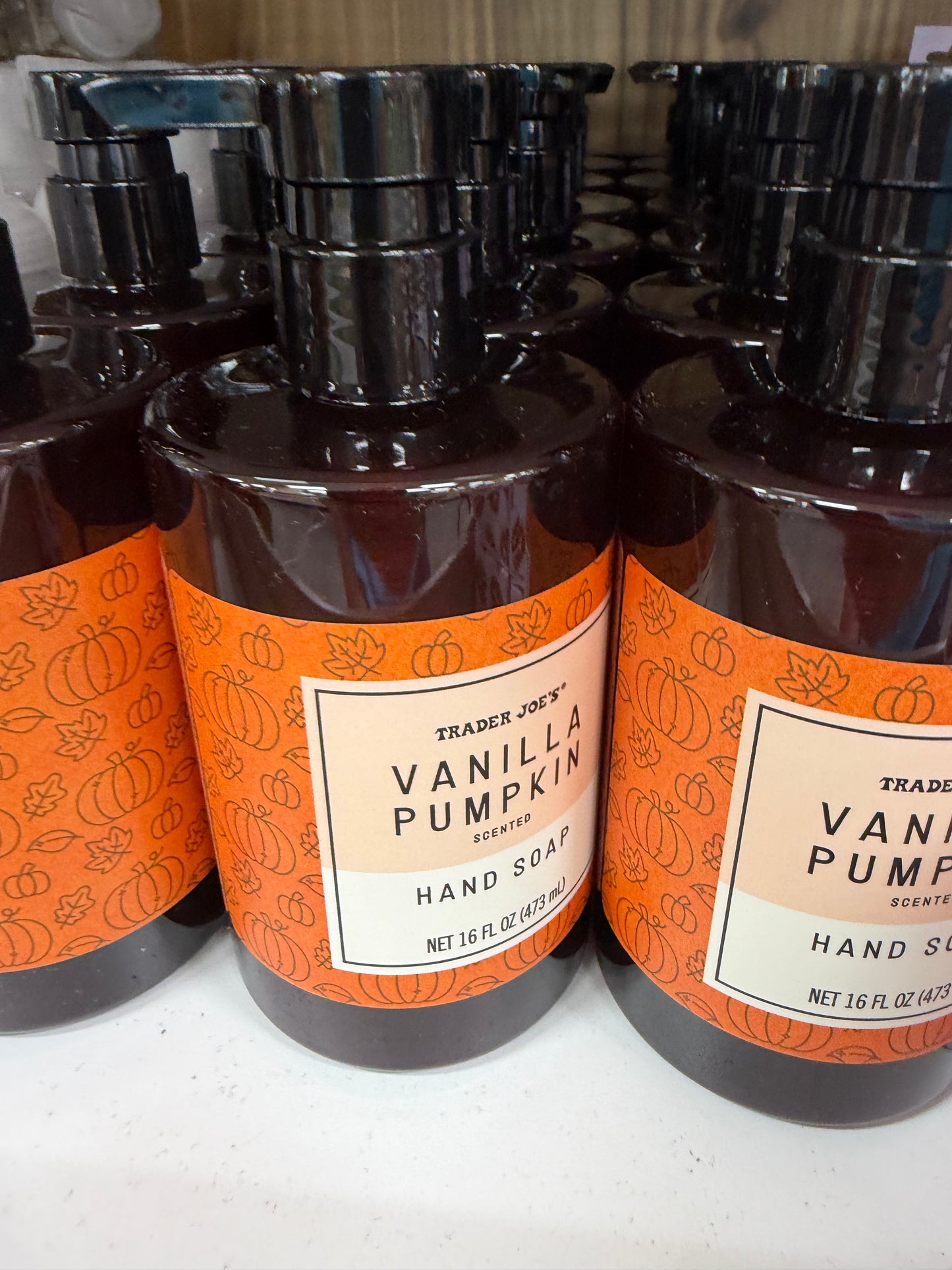 Trader Joe’s Vanilla Pumpkin Scented Hand Soap
