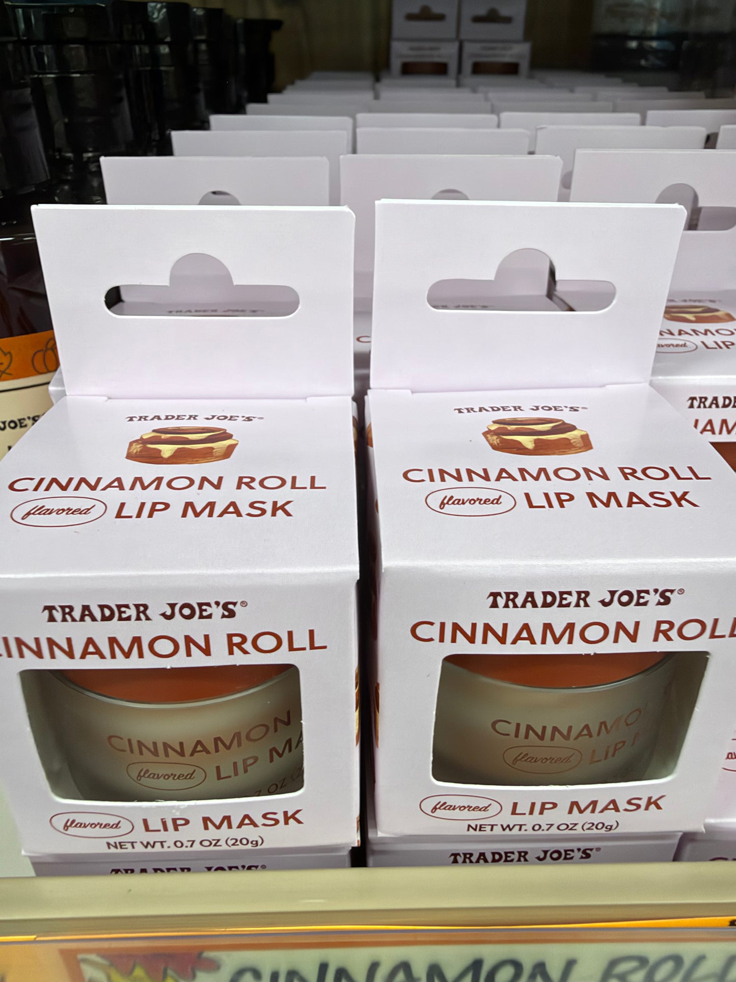 Trader Joe’s Cinnamon Roll Flavored Lip Mask