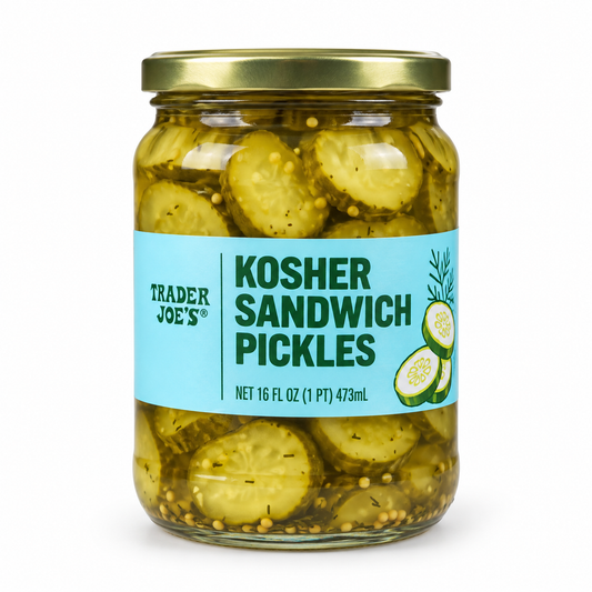 Trader Joe's | Kosher Sandwich Pickles