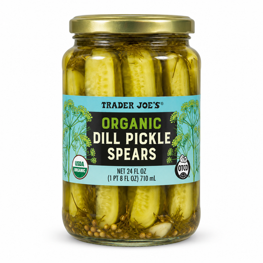 Trader Joe's | Organic Dill Pickle Spears