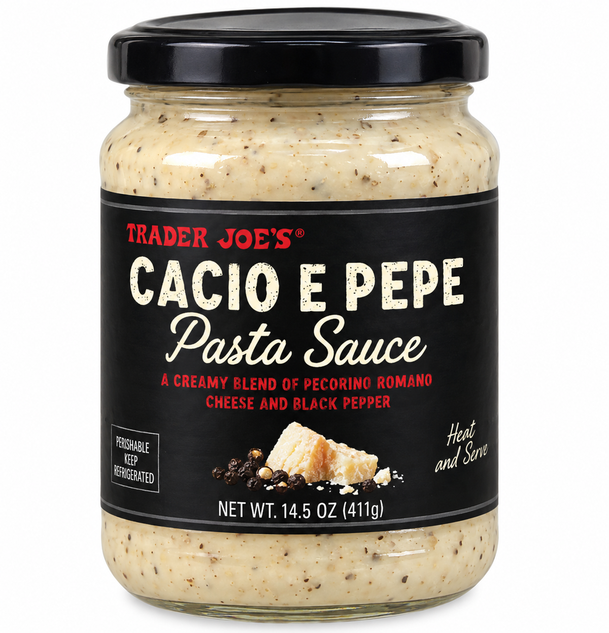 Trader Joe’s Cacio e Pepe Pasta Sauce – 14.5 oz