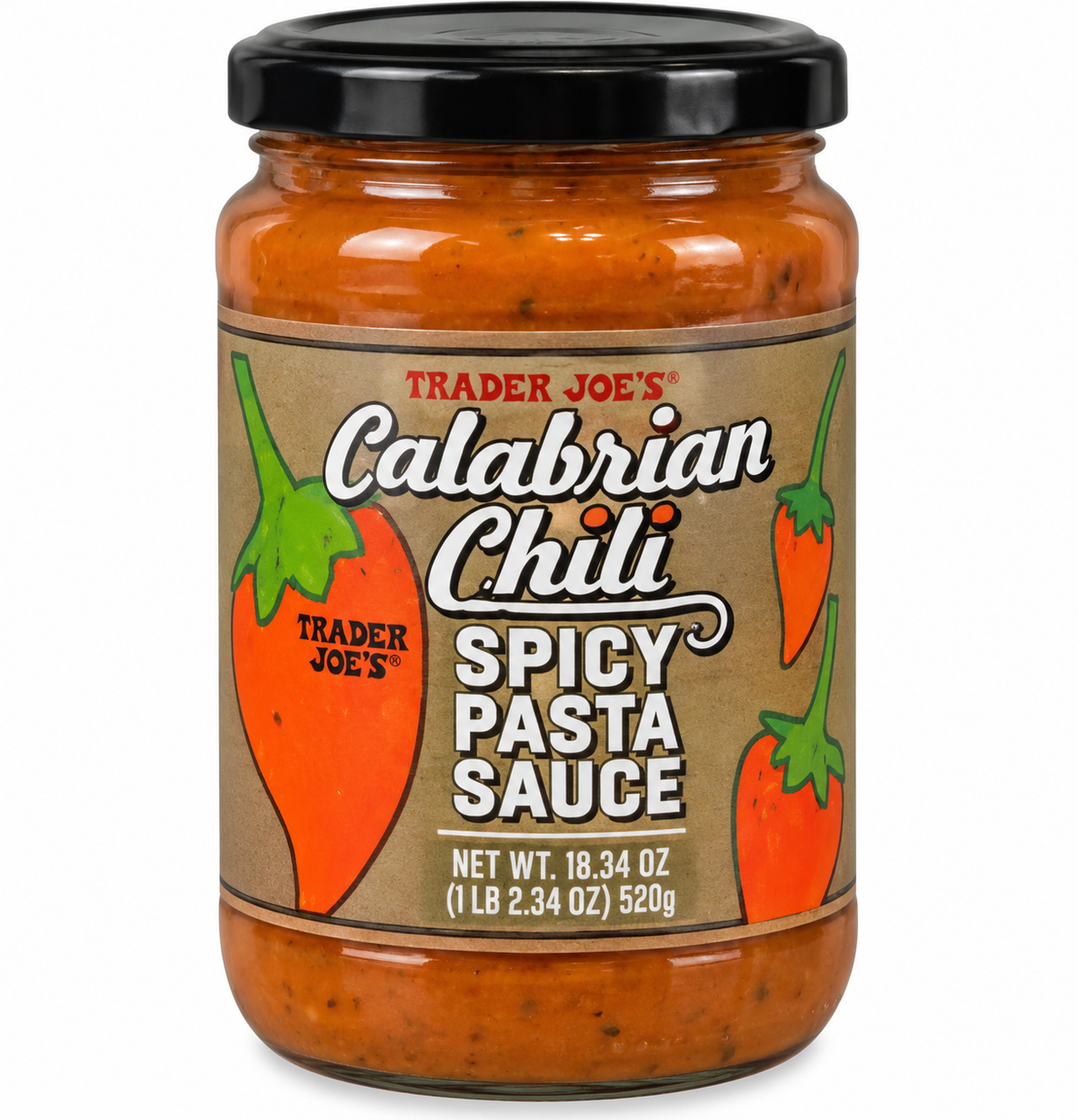 Trader Joe’s Calabrian Chili Spicy Pasta Sauce – 18.34 oz