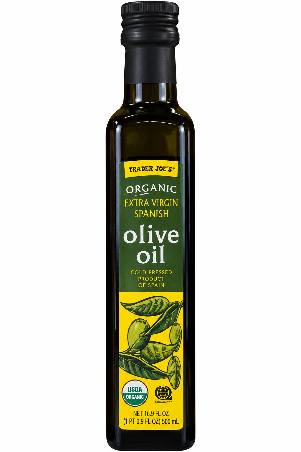 Trader Joe’s Organic Extra Virgin Spanish Olive Oil – 16.9 fl oz