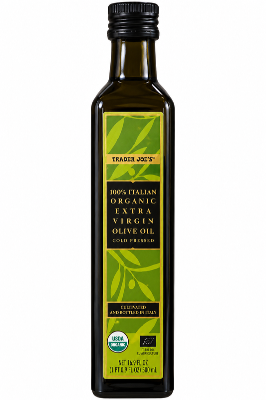 Trader Joe’s 100% Italian Organic Extra Virgin Olive Oil – 16.9 fl oz