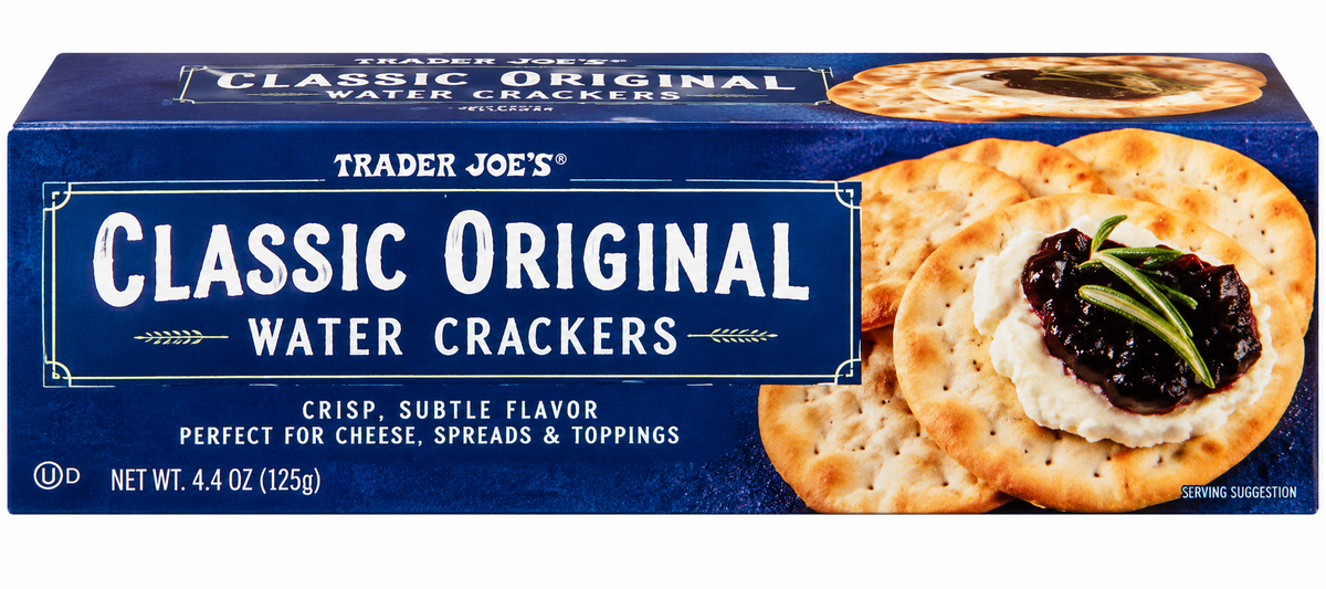 Trader Joe’s Classic Original Water Crackers – 4.4 oz