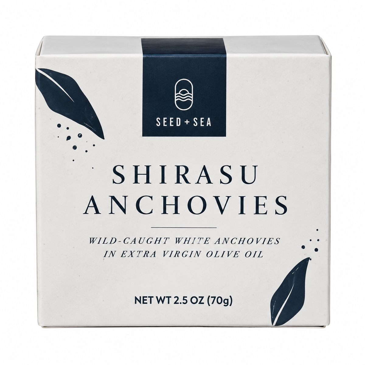 Seed + Sea Shirasu Anchovies – 2.5 oz (70 g)