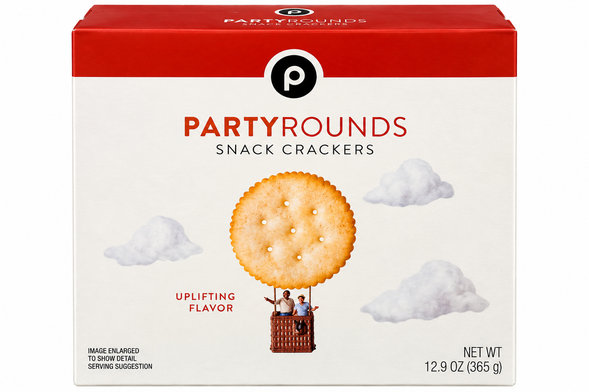 Publix Party Rounds Snack Crackers – 12.9 oz