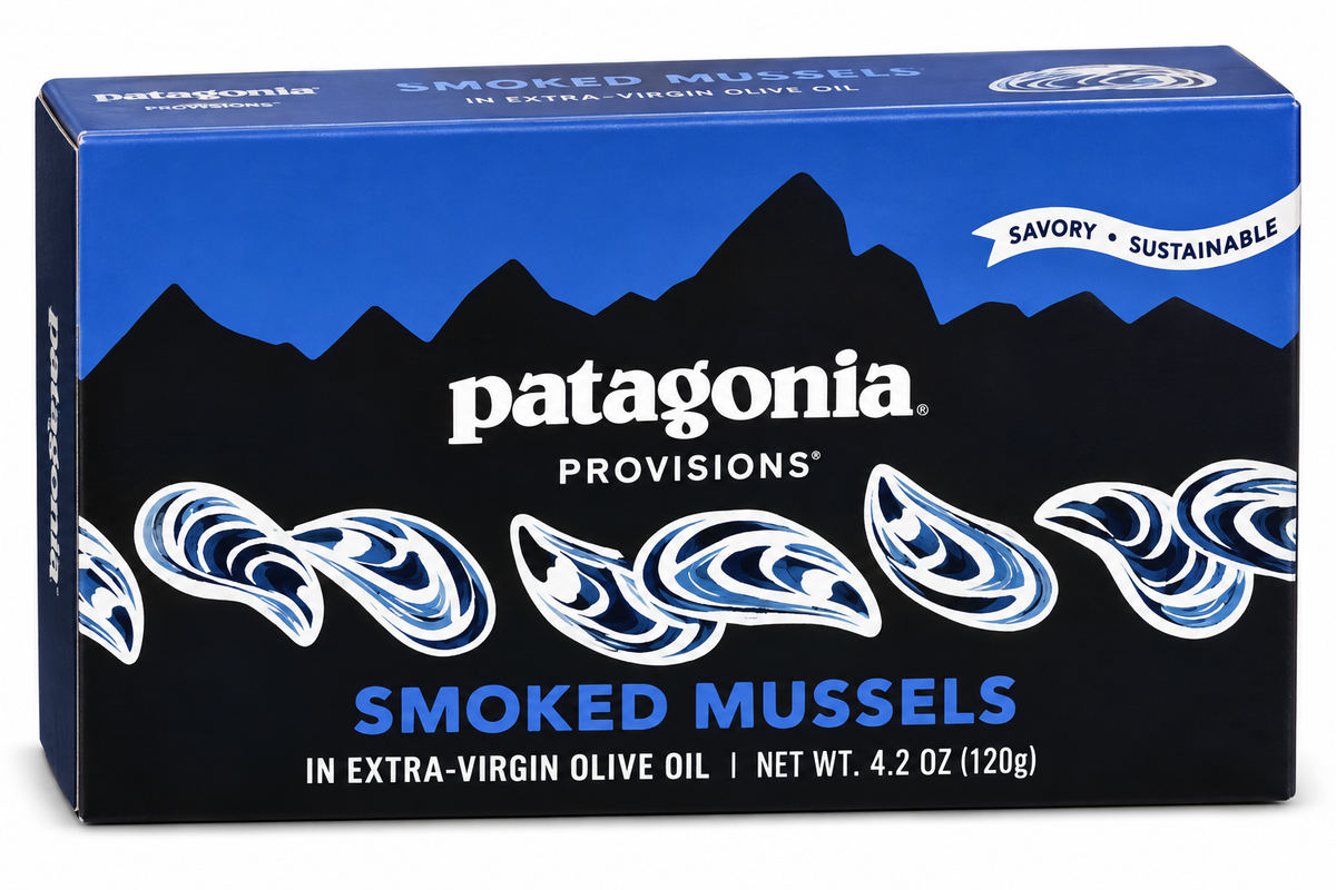 Patagonia Provisions Smoked Mussels in Extra-Virgin Olive Oil – 4.2 oz