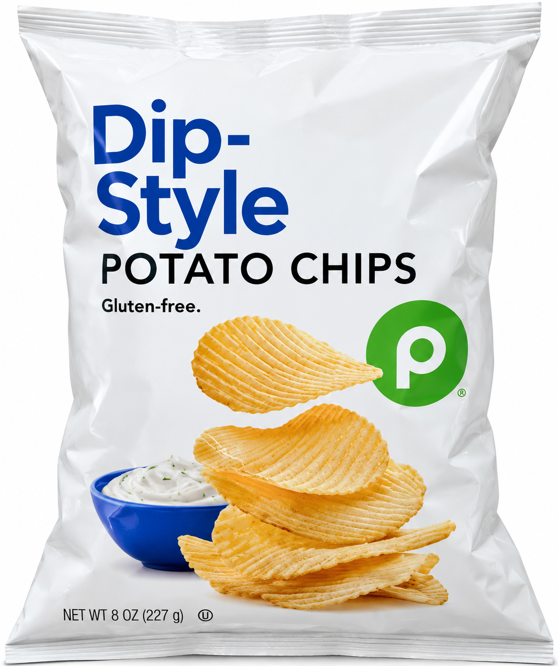 Publix Dip-Style Potato Chips – 8 oz