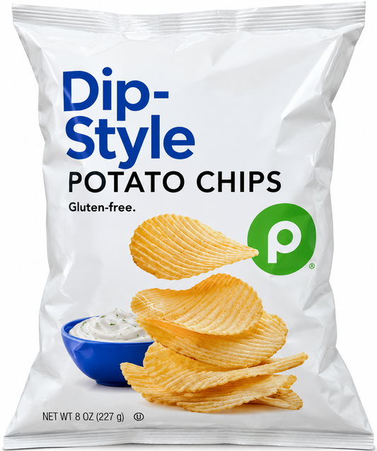 Publix | Dip-Style Potato Chips – 8 oz