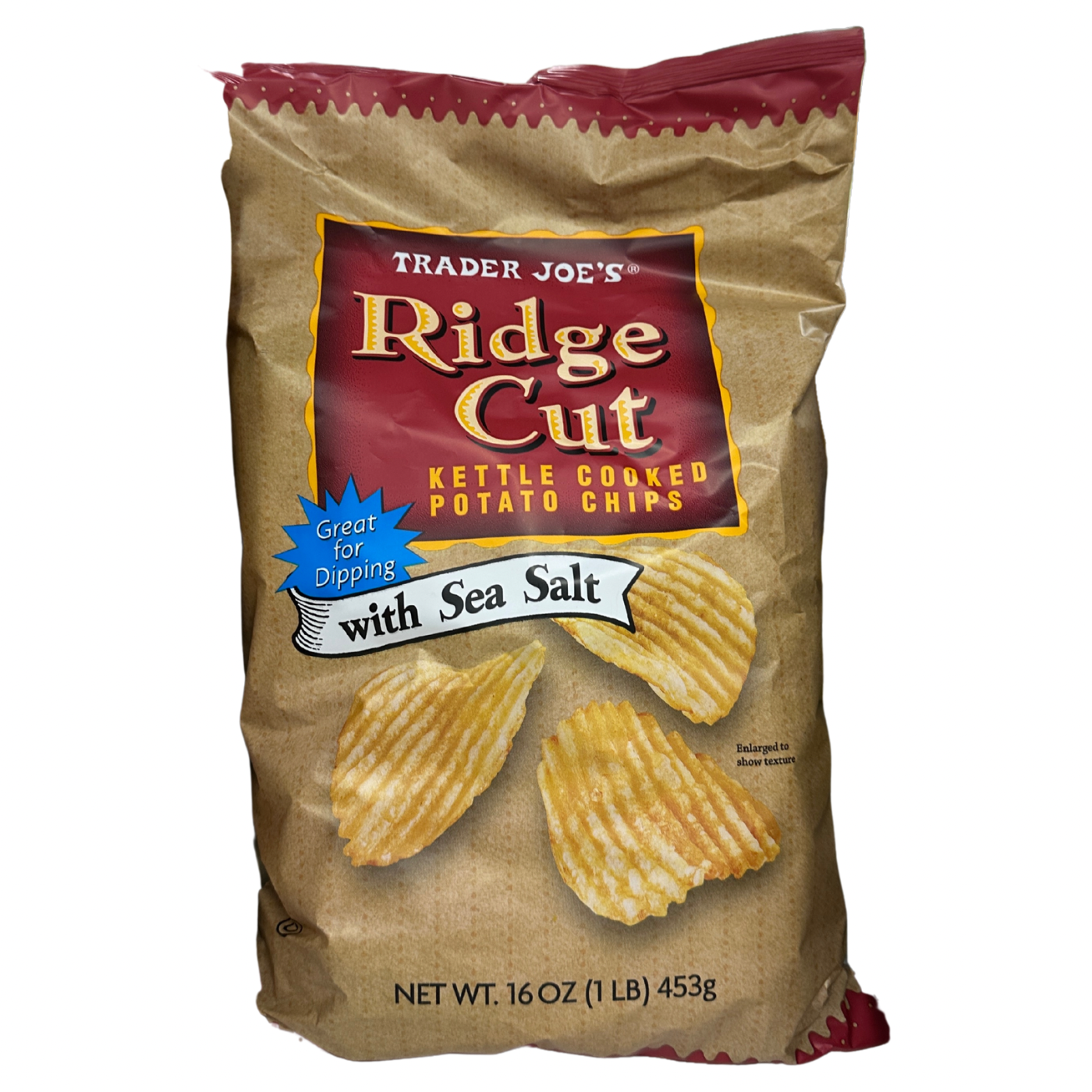 Sea Salt Ridge Cut Potato Chips